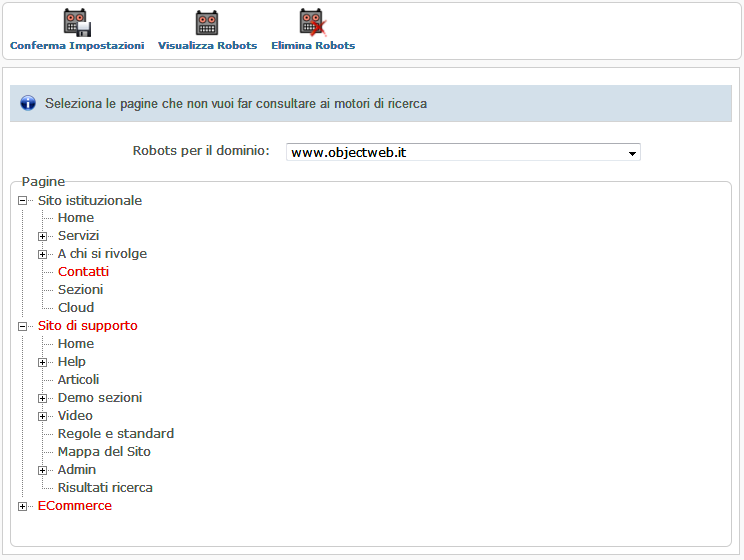 Servizio SEO, Indicizzazione Sito