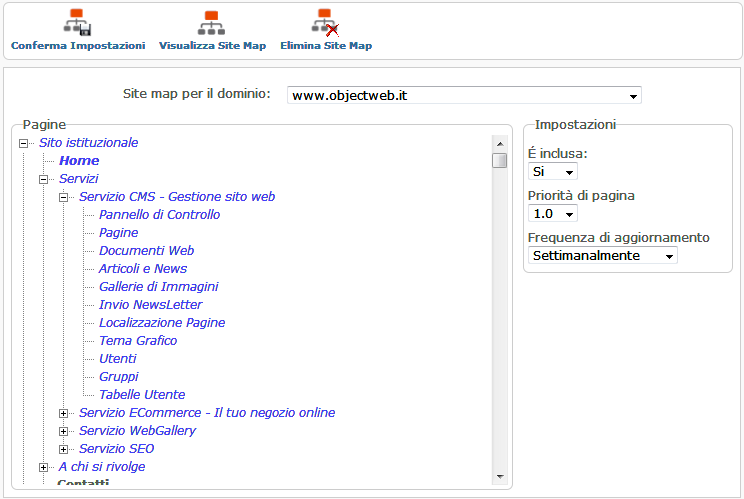 Seo, Servizio SEO, Indicizzare Sito SiteMap